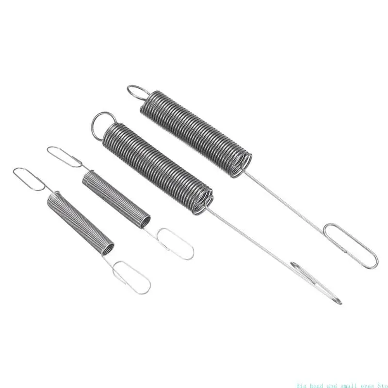 

581C Stainless Steel 4 Pcs Lawn Mower Spring Replacement for Castel Garden / Lawn