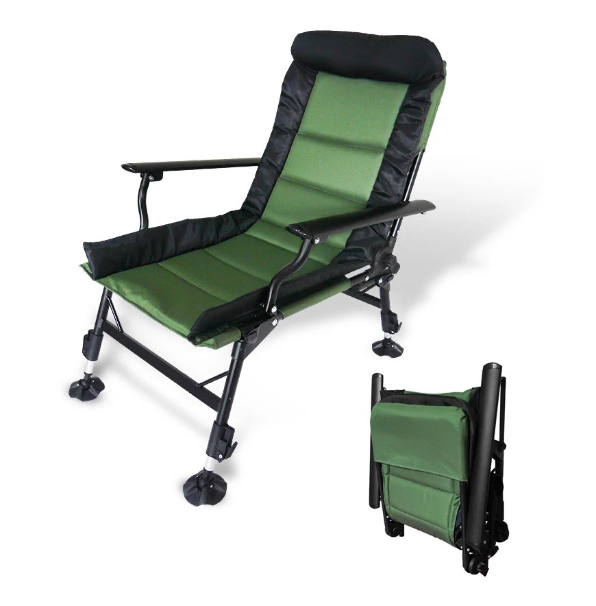 

Recliner Fishing Chair Padded Folding Chair Alu Chair