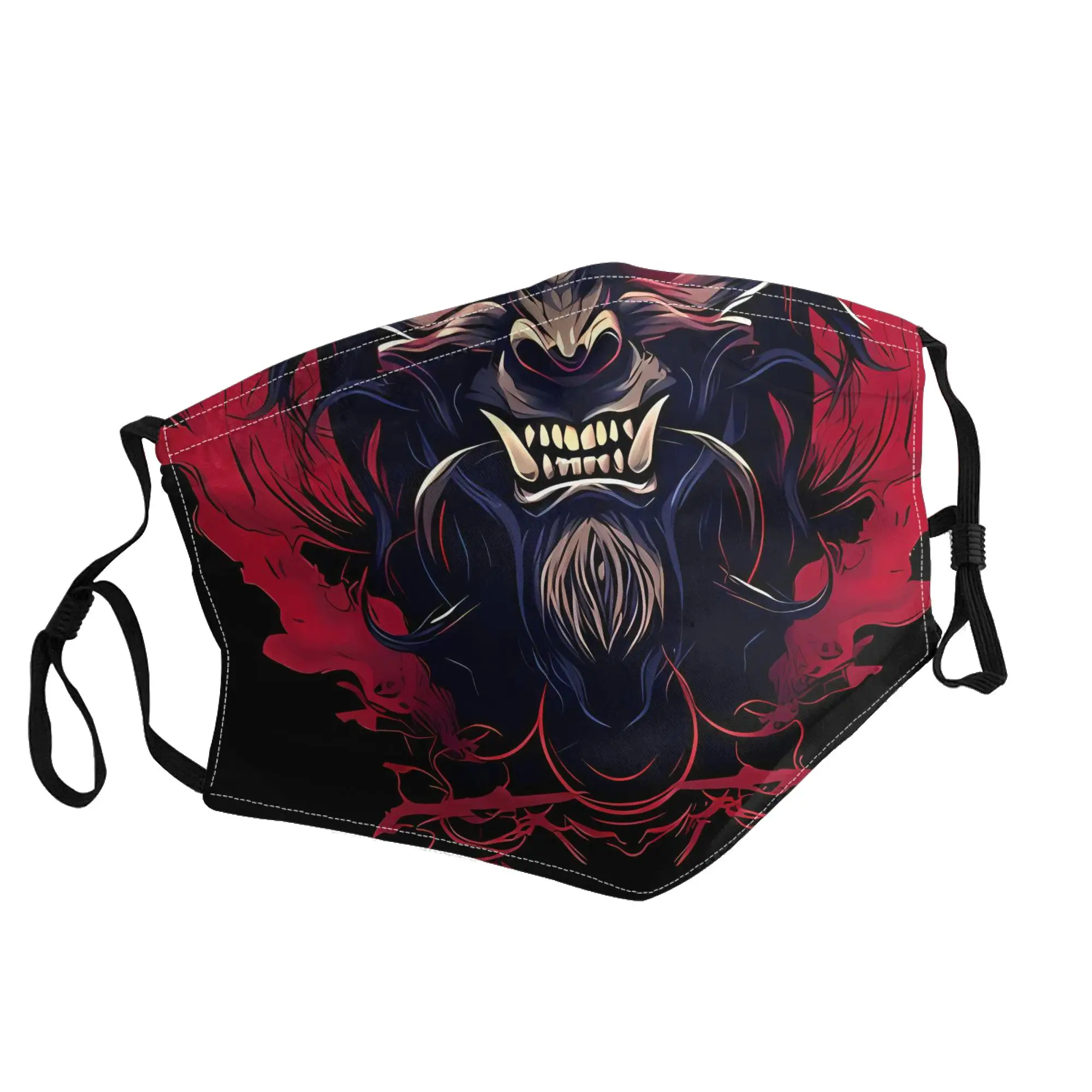 

Japanese Oni Mask Unisex Outdoor Fashion Printed