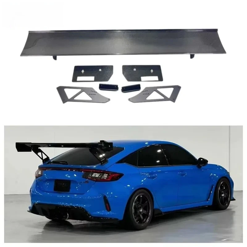 Dry Carbon Fiber Track Racing Wing for Type R FL5 2022+ High Downforce Rear Spoiler