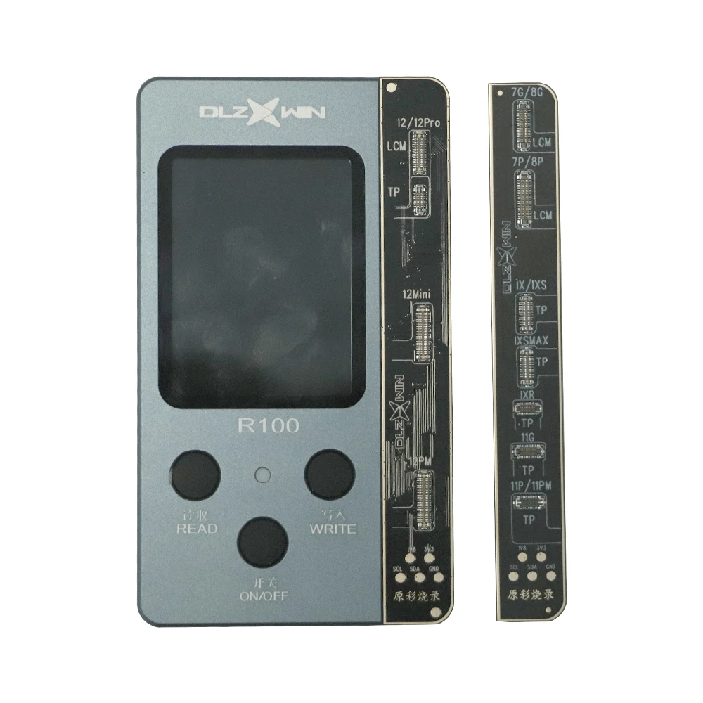 R100 Multifunctional Repair Tester สำหรับ iPhone 8 -12 Series LCD สีเดิมซ่อม True Tone หายไป Recovery อุปกรณ์
