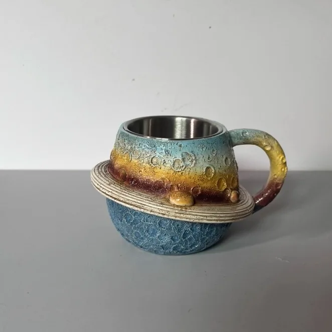 

Коллекция планетарных кружек — чашки из космической смолы, уникальное коллекционное украшение для рабочего стола для декора дома и офиса