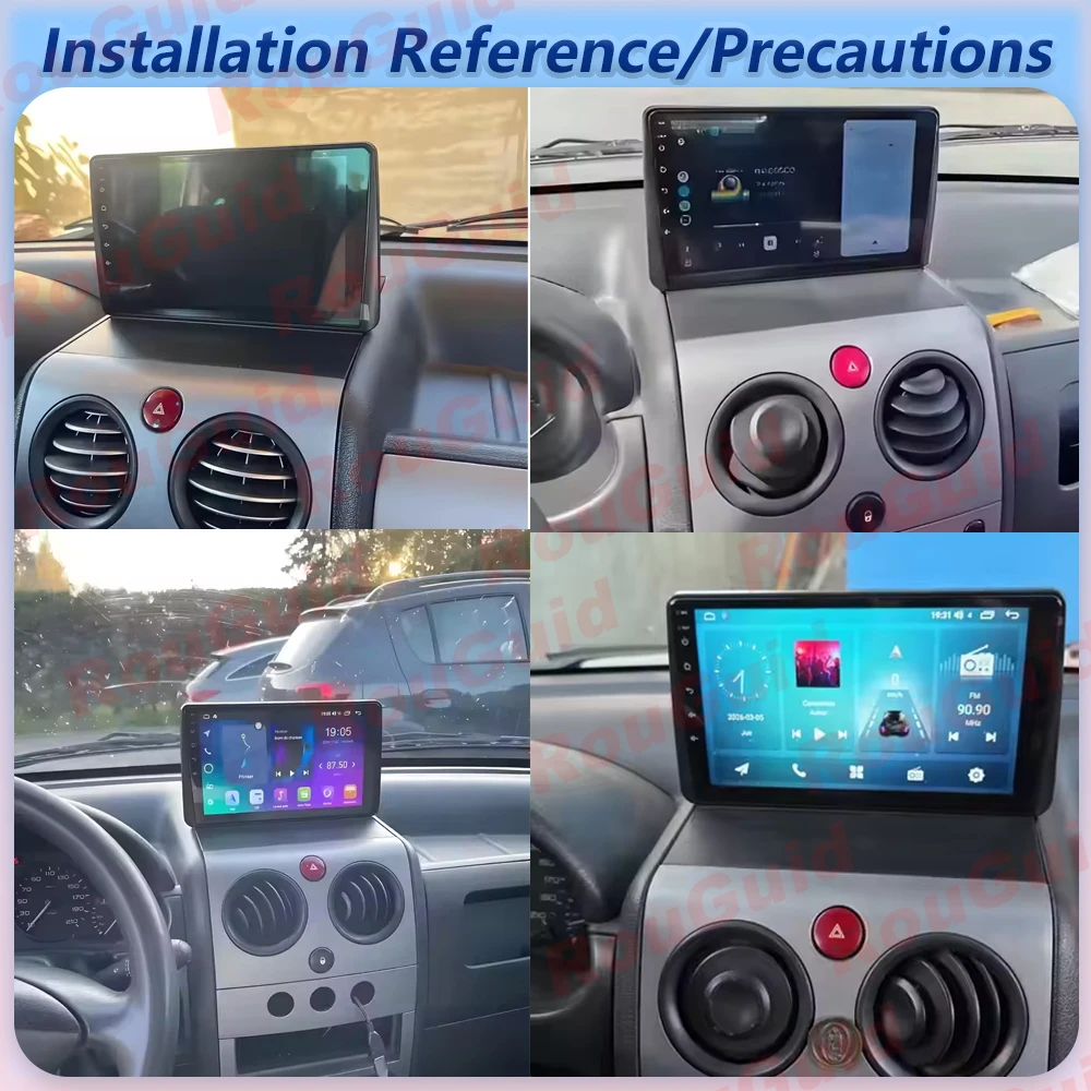 Carplay Car Radio Autoradio For Peugeot Partner Origin 1 2002 - 2011 Video Multimedia Player GPS Navigation Touch Screen DSP 2k
