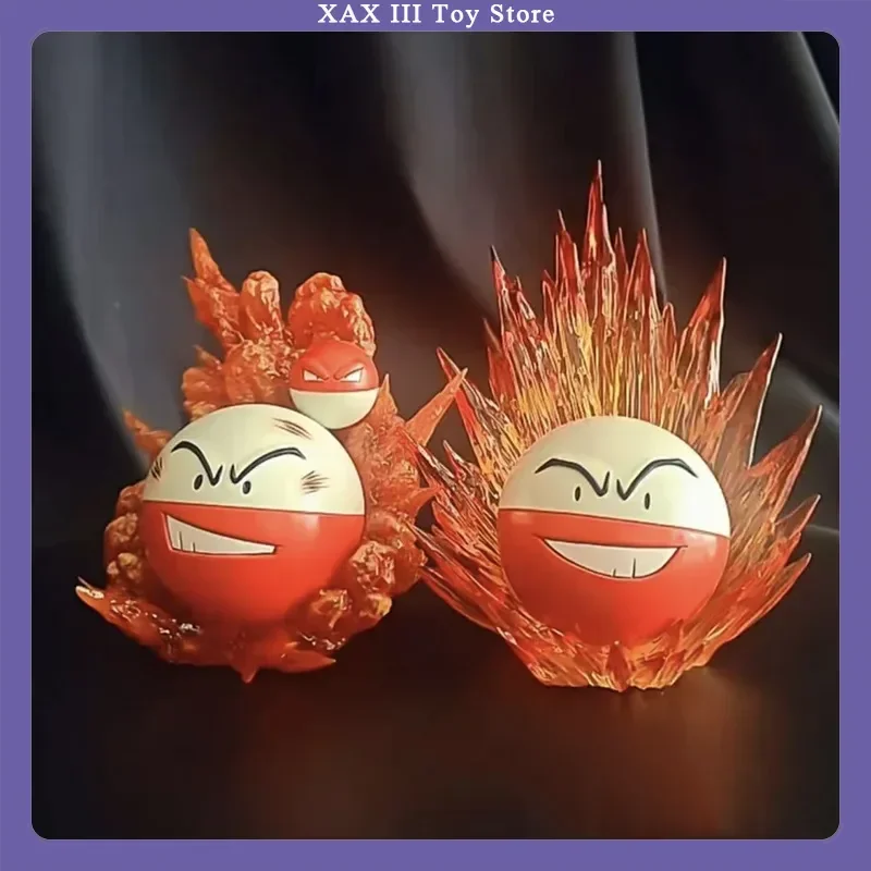 

Hot Electrode Anime Figures Voltorb Figures Pvc Statue Model Room Desktop Decoration Collection Boy Gifts Game Toys