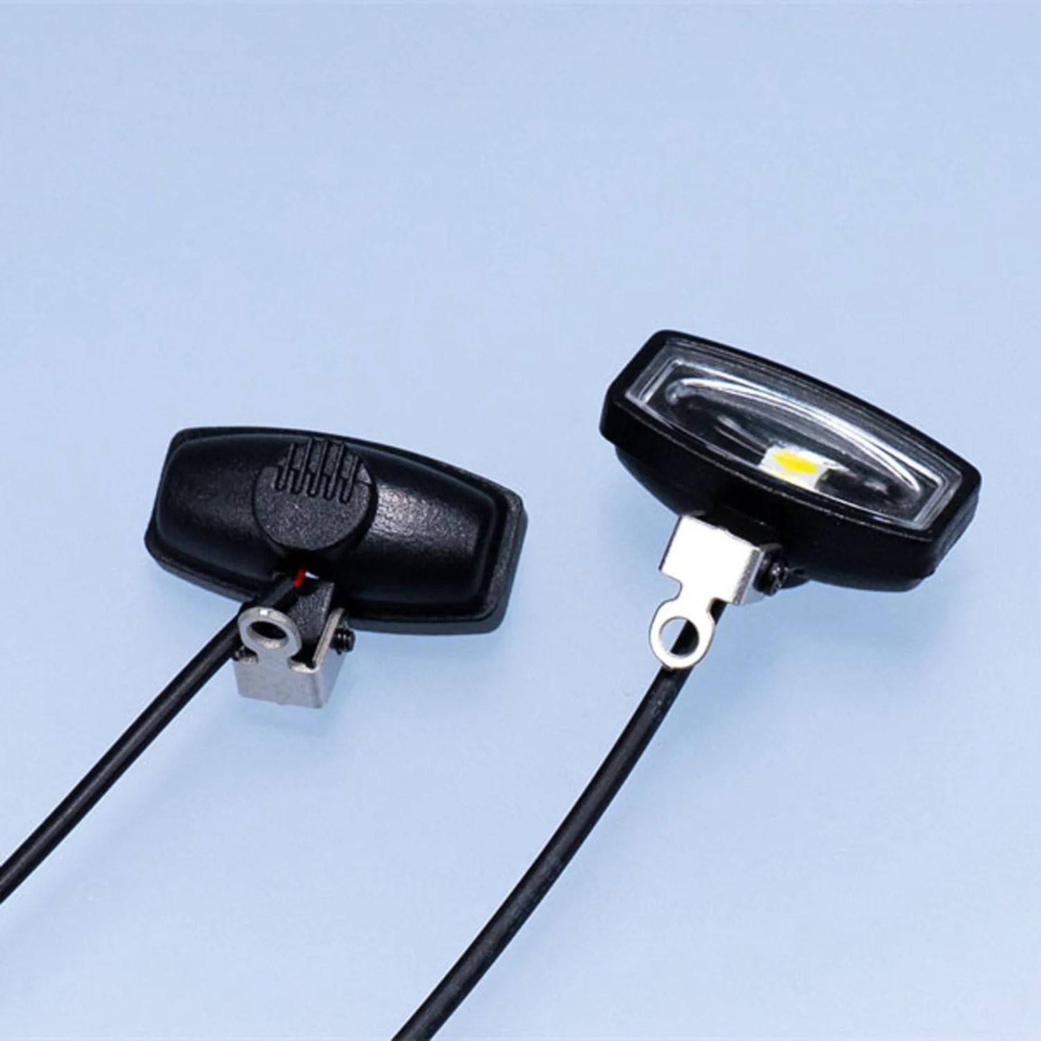 Parti 2.2V-3V Lampada faretto a LED in plastica per fai da te TAMIYAYA 1:14 RC modello di camion trattore cingolato fuoristrada auto di ingegneria