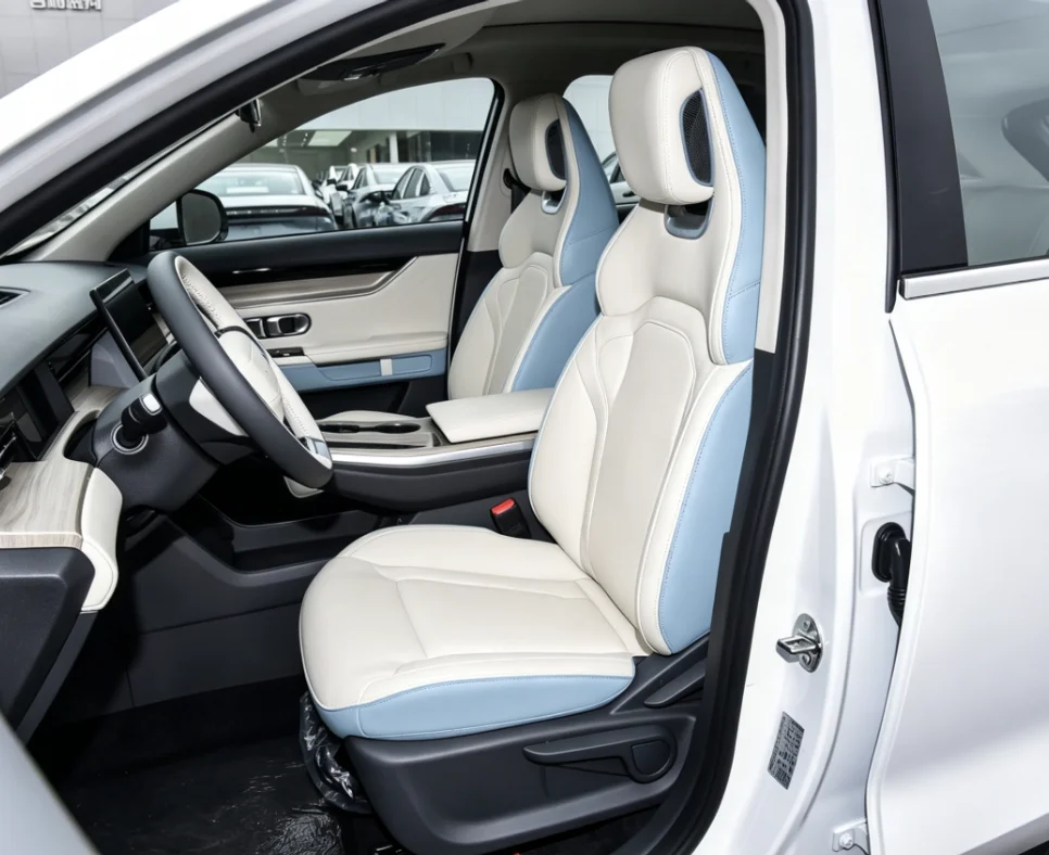 Für Soueast S06 Jetour Dashing ‌ 2026 Maßgefertigte Autositzbezüge Luxuriöses Nappaleder 100% Passgenau Innenraumzubehör 360 ° Vollständige Abdeckung – Detail 5