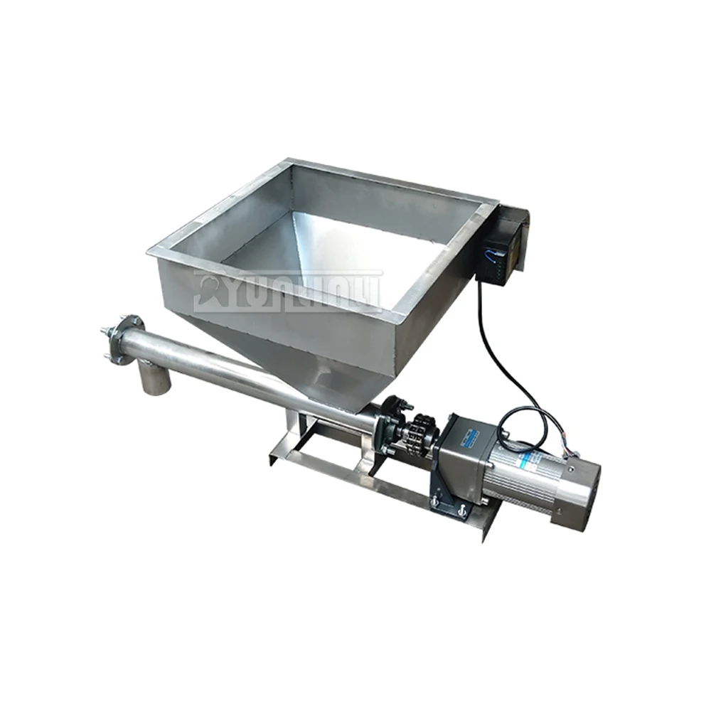 Automatic Feeding Machine 220V Granular Powder Screw Feeder Loading Machine Stainless Steel Screw Feeder Conveyor 60mm Diameter