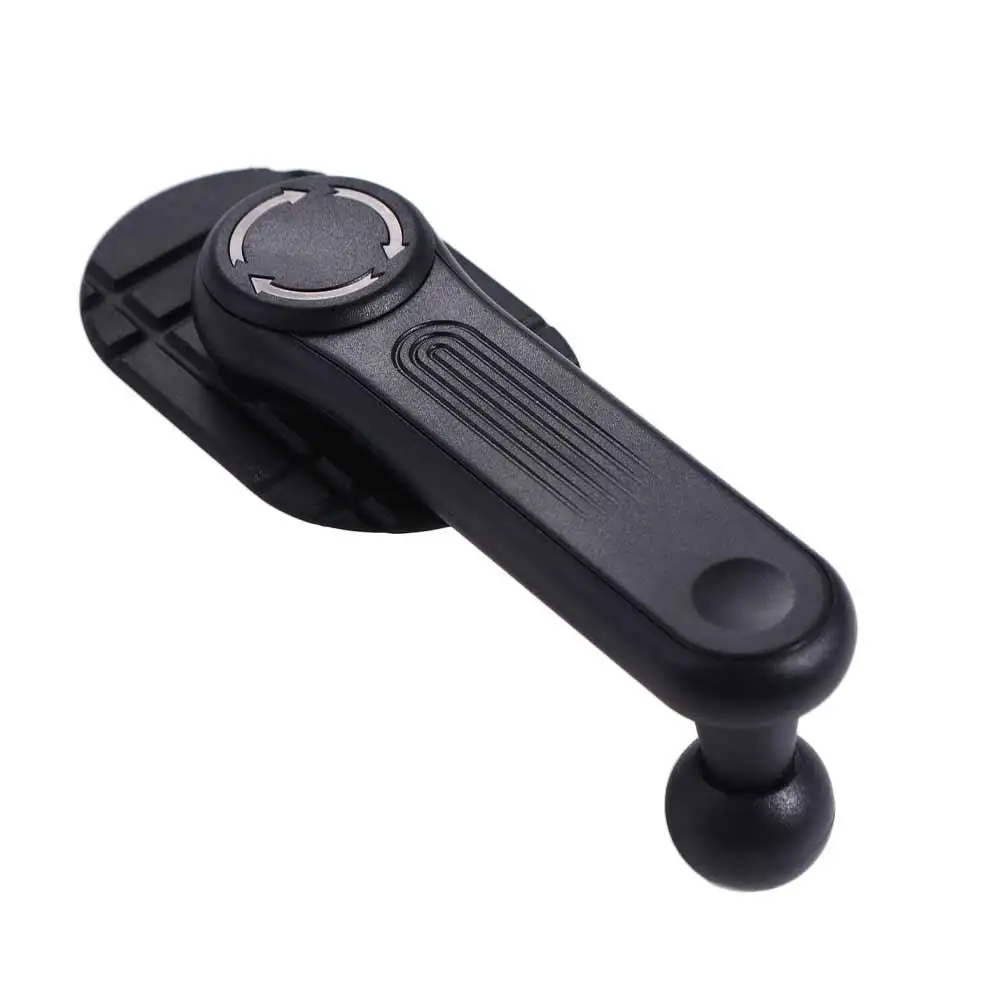 Mobile Phone Holder 17mm Ball Head 17mm Ball Head Base Adhesive ABS Nano Sticker Base Black Car Dashboards