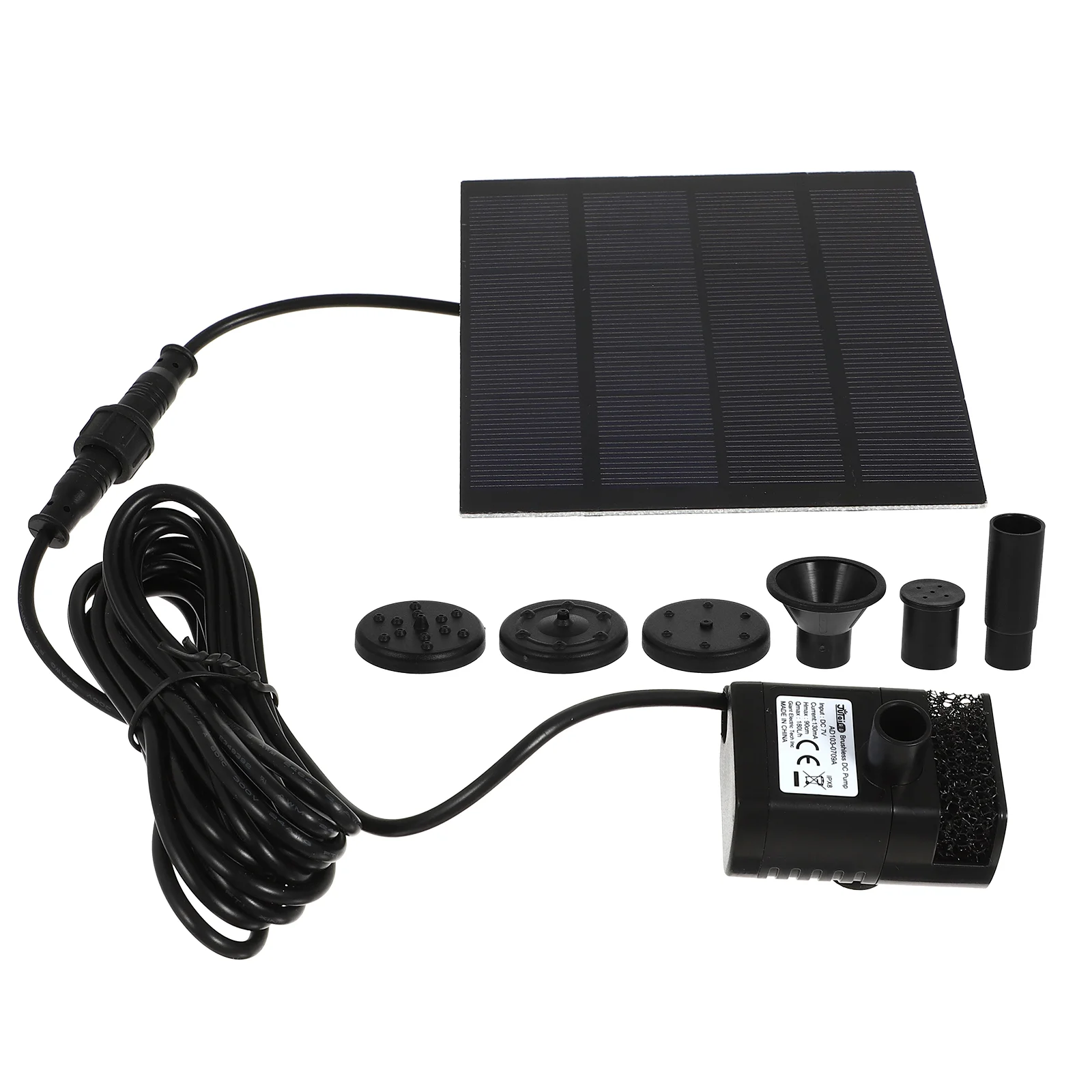 

Solar Power Water Pump for Aquarium Fountain Pool Garden Pond Submersible Pump Kit Energy Saving and Environmentally Friendly