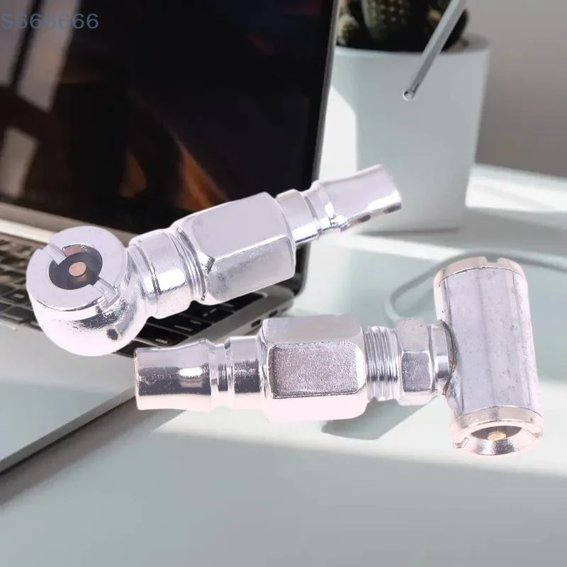 Motorcycle Tire Replacement Adapter, Multifunction Silver Inflator, 1-Piece Quick Connect Inflatable Nozzle.