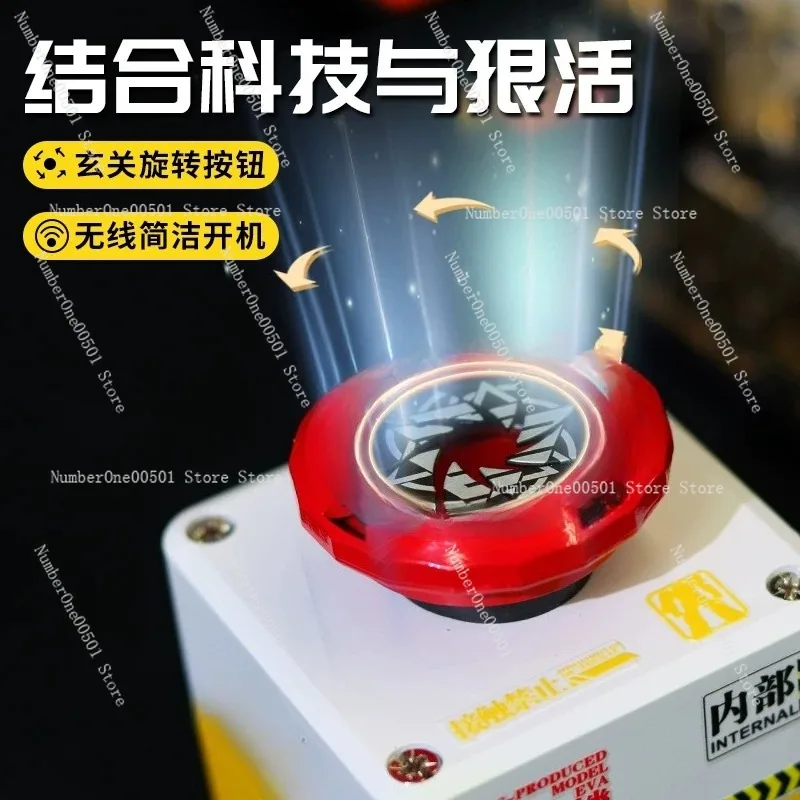 Wireless Desktop PC Power Switch External Remote Computer Starter Big Red Button