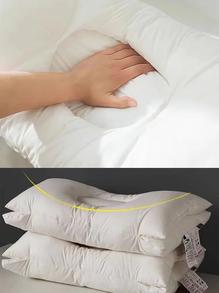 

Pillow Relaxing Cervical Orthopedic Sleeping Neck Pain Relief Help Sleep Pillows