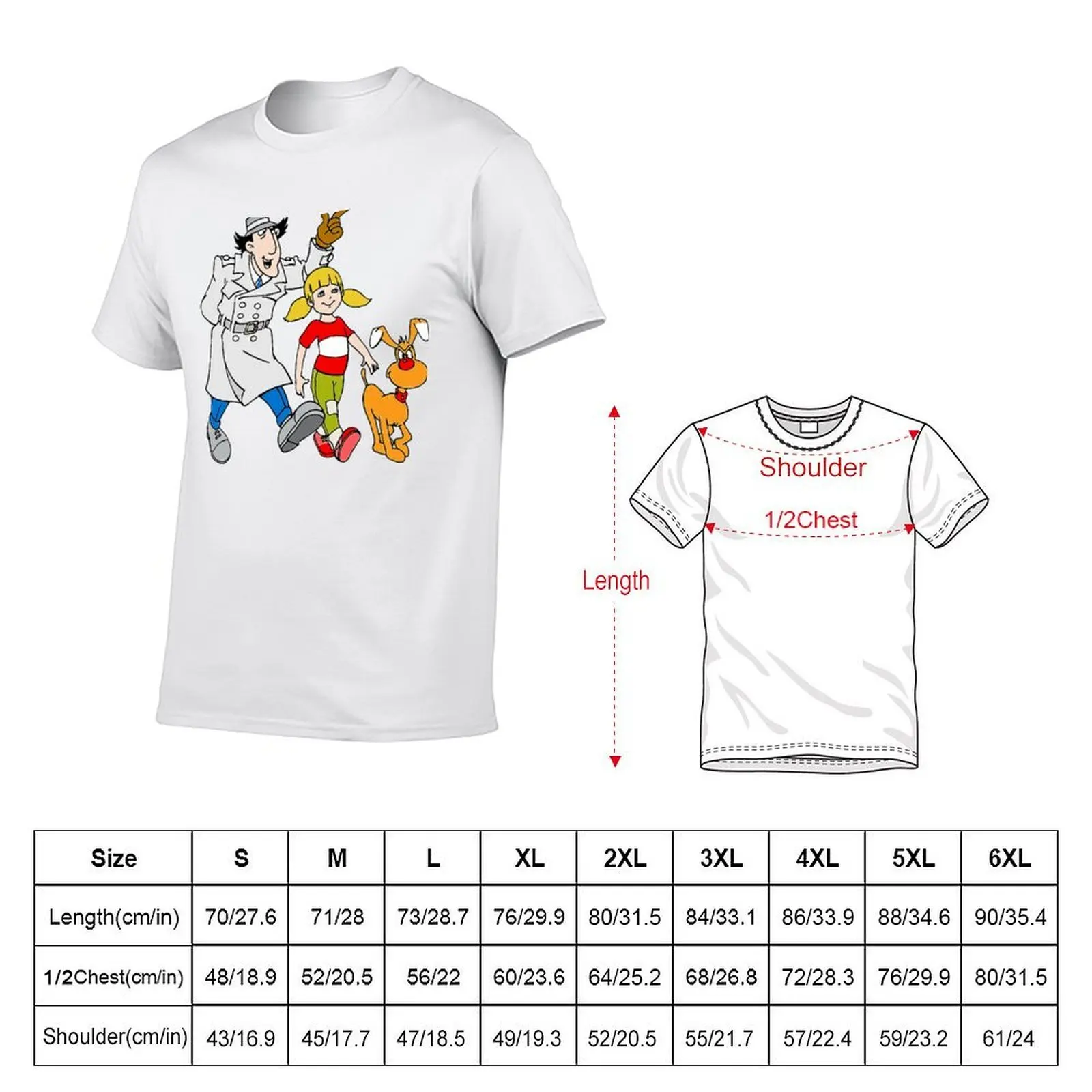 Hallo Inspector T-Shirt blue lock Man t-shirt workout shirts for men