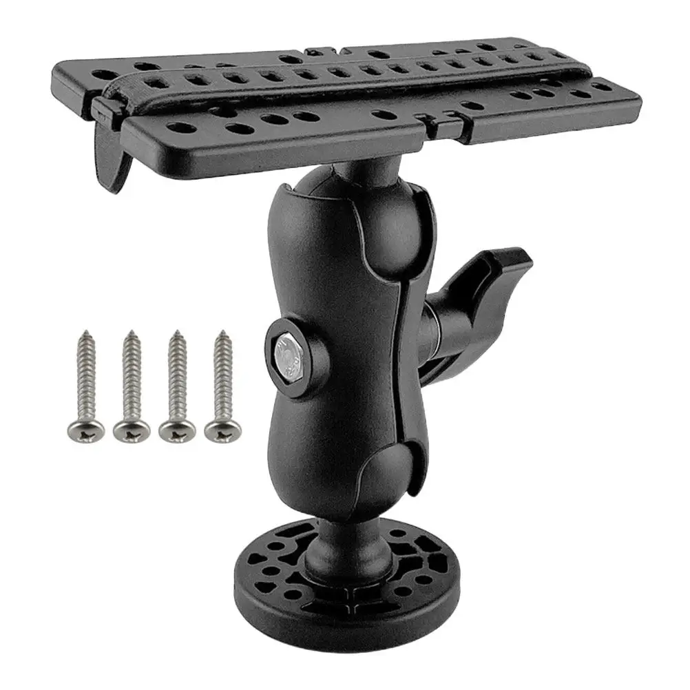 

1Set 360 Degree Rotating Kayak Fish Finder Bracket Stable Mount Holder Easy Install Boat Navigation Fish Finder Support Nylon
