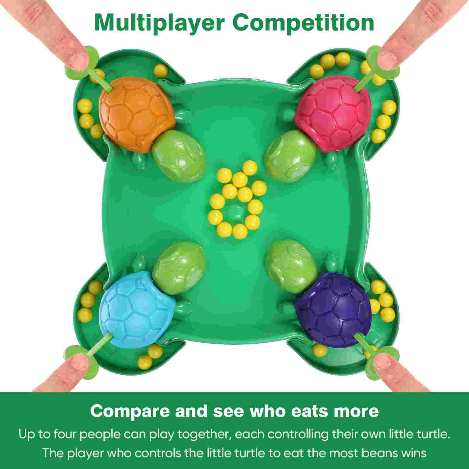 Leisure Game Board Toddler Table Casual Desktop Tortoise Abs Kids Bean Toy Child