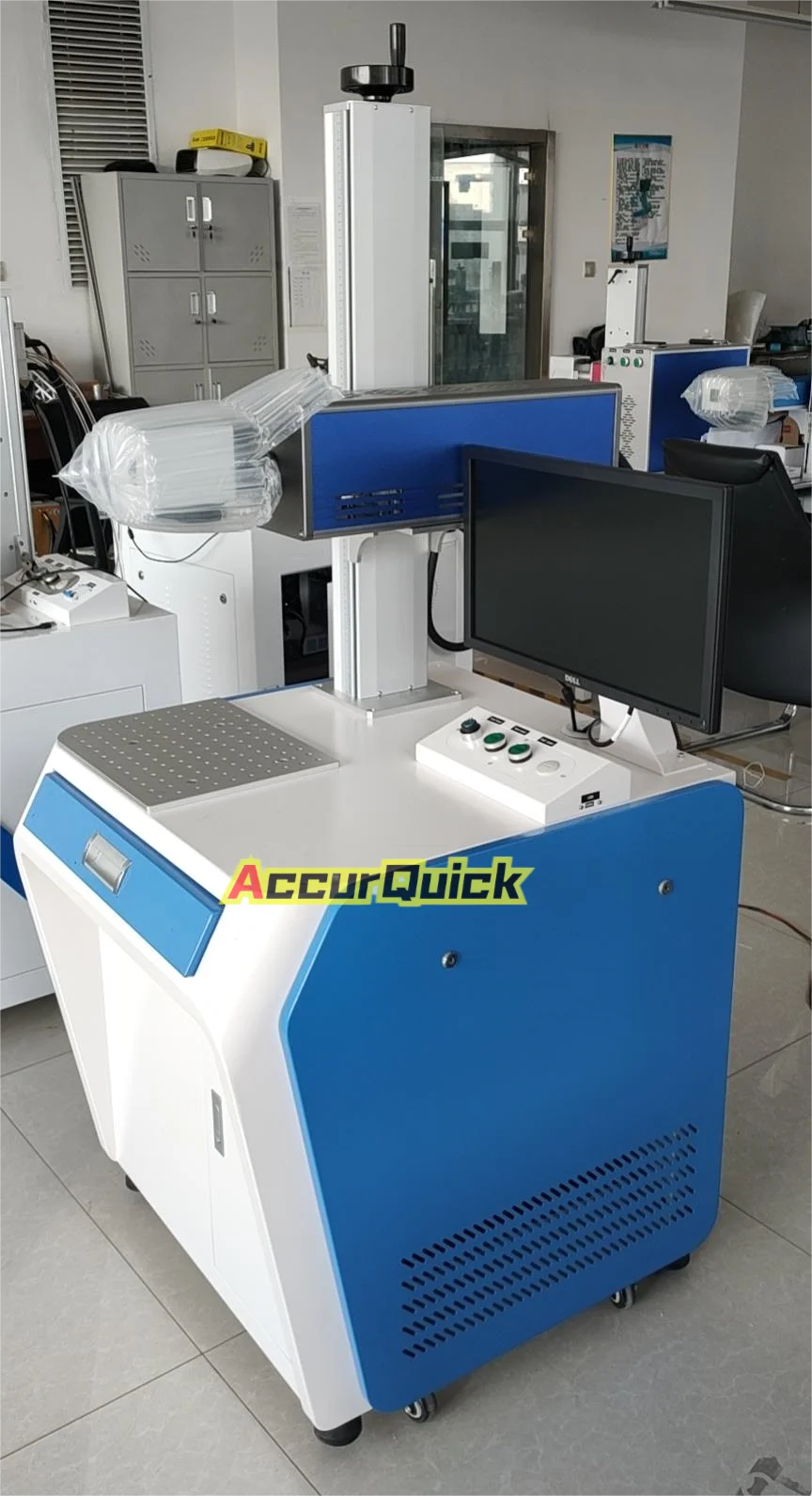 Machine de marquage laser CO2, 60W, gravure laser sur verre, jeans, bureau, conception la plus récente