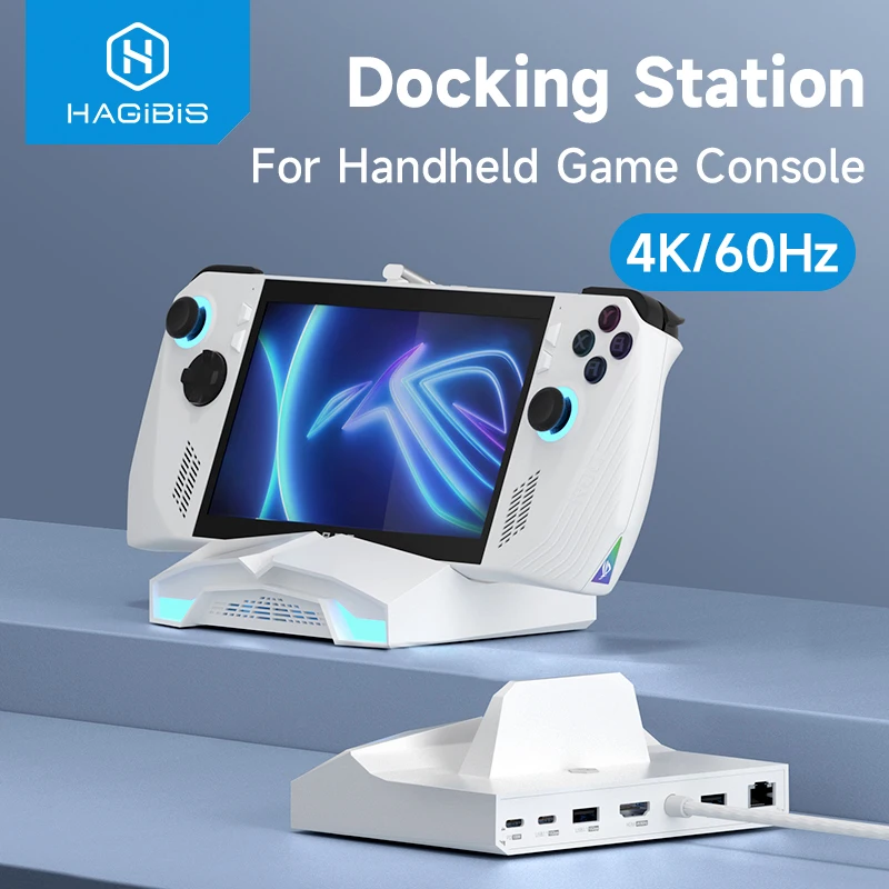 LISEN 10 IN 1 Docking Station for Steam Deck OLED&ROG Ally X&Legion Go