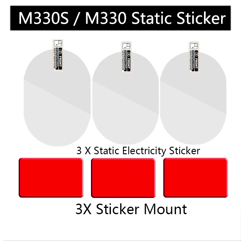 for AZDOME M330S /M330 Static Sticker for AZDOME M330S / M330 Dash Cam  Static Stickers forAZDOME M330S VHB Sticker 3pcs