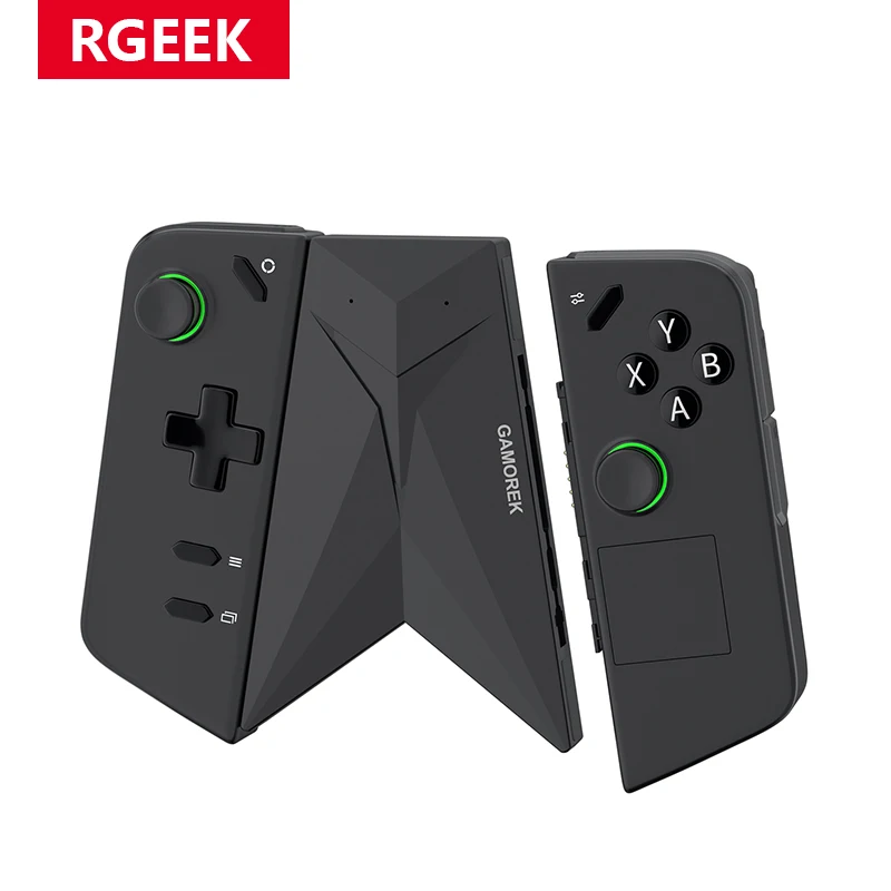 RGEEK Portable Game Controller Grip Clip Holder For Legion Go Handle Controller Connector Ergonomic Curvature Design