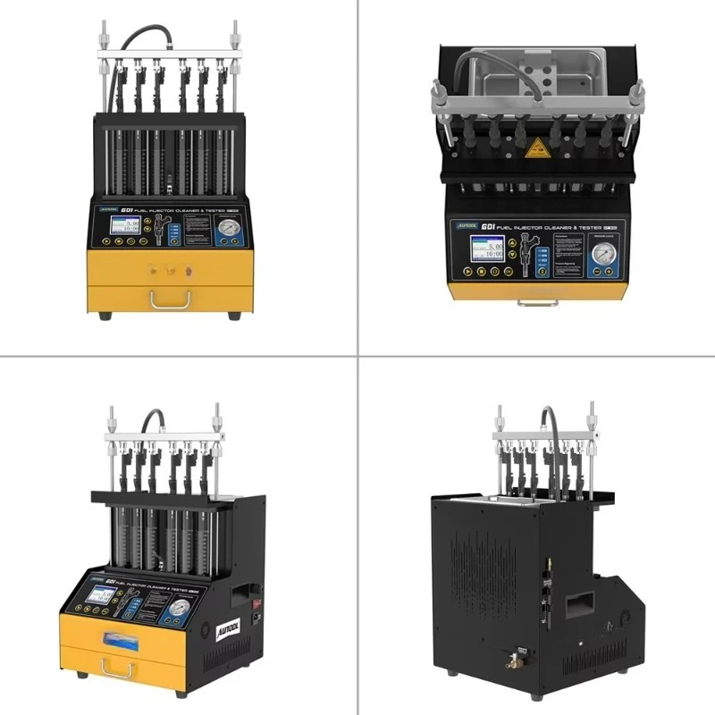 220V 110V AUTOOL CT500 Ultrasonic Fuel Injector Cleaner & Tester  Non-Dismantle Cleaning for EFI, SFI, GDI Injectors