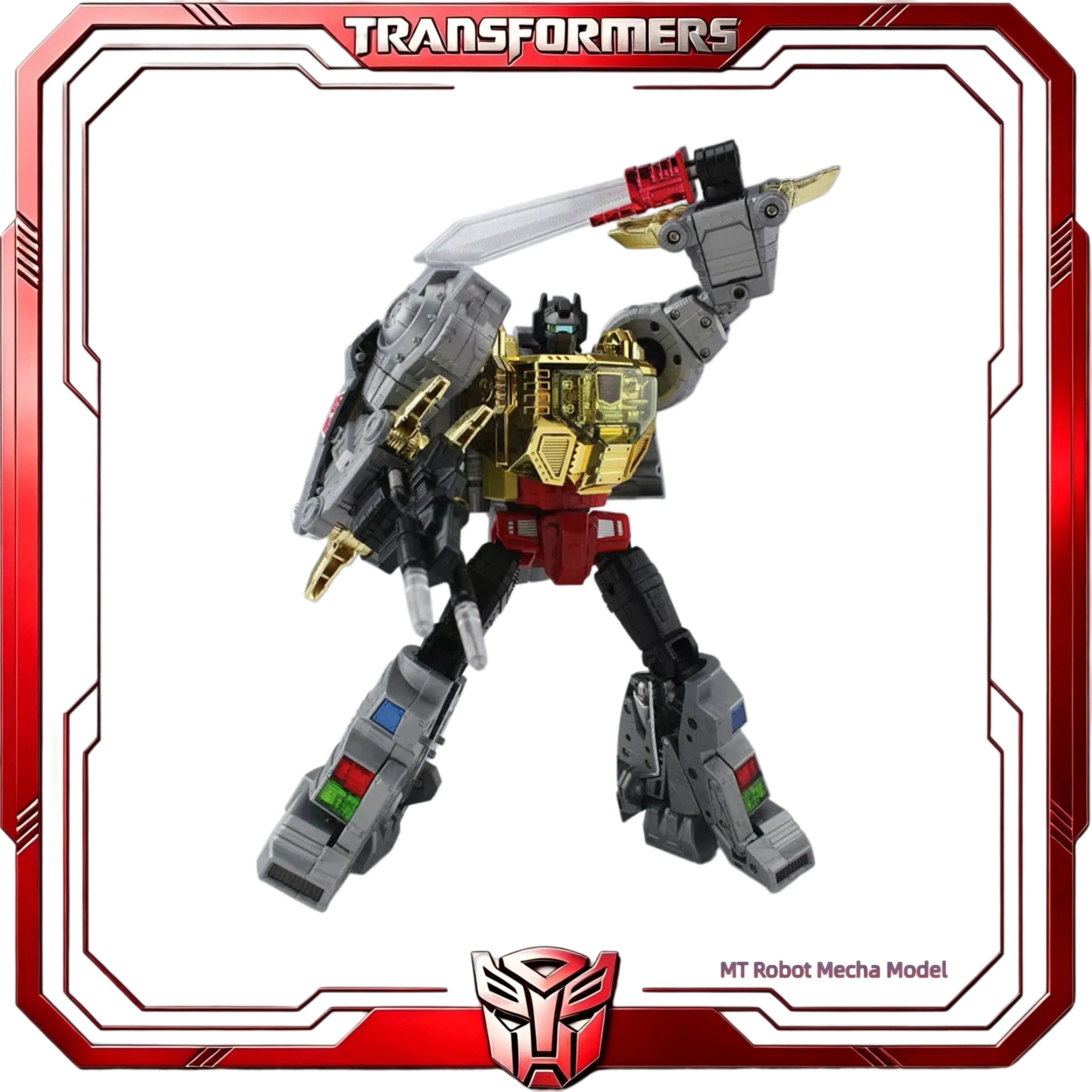 In Stock Transformers Masterpiece KO MP-08 Grimlock Hasbro Dinobot T-Rex Collectible Action Figure For Fans
