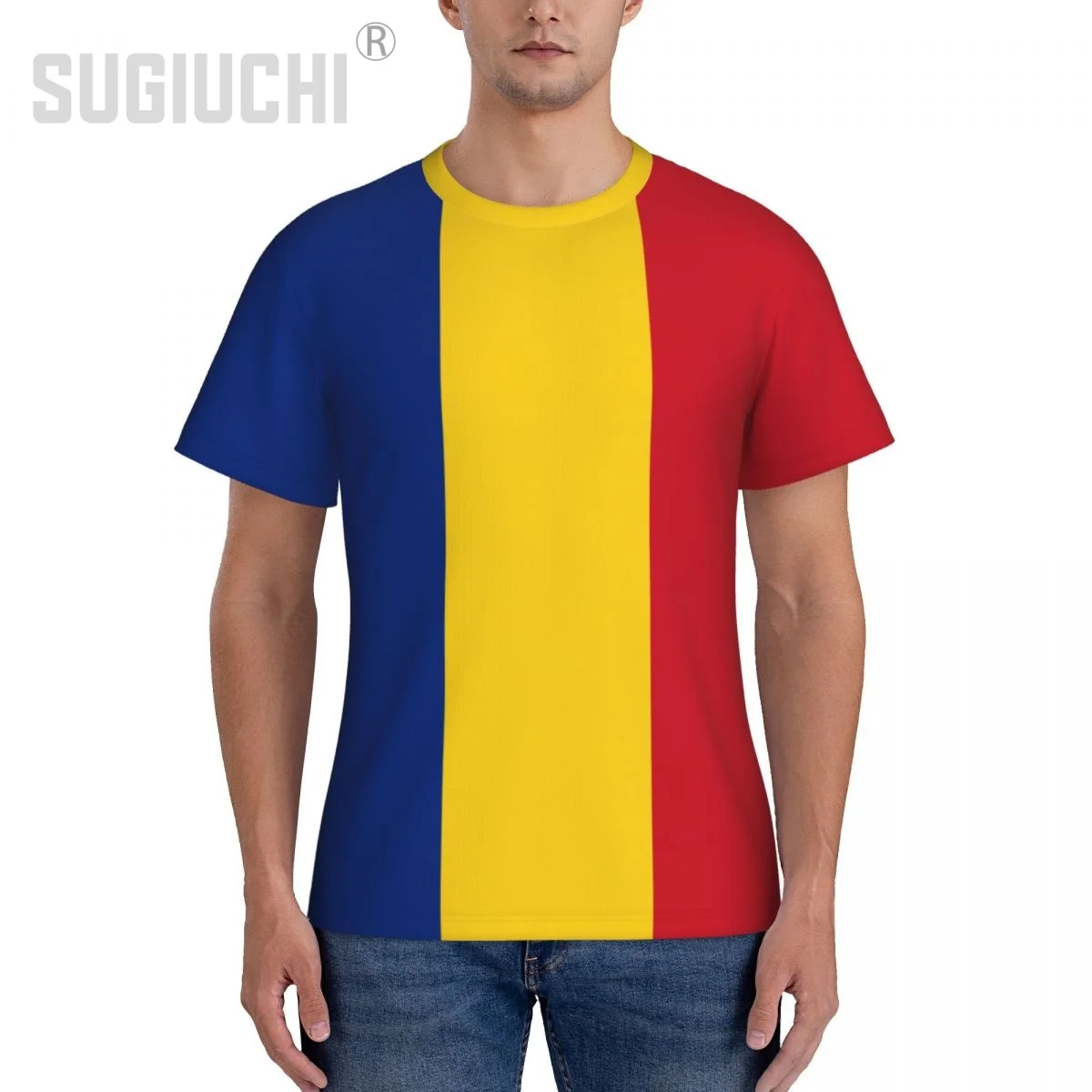 Sports T-shirt Romania Flag Romanian 3D For Men Women Tees Clothes Soccer Football Fans Gift Patriotic T shirt