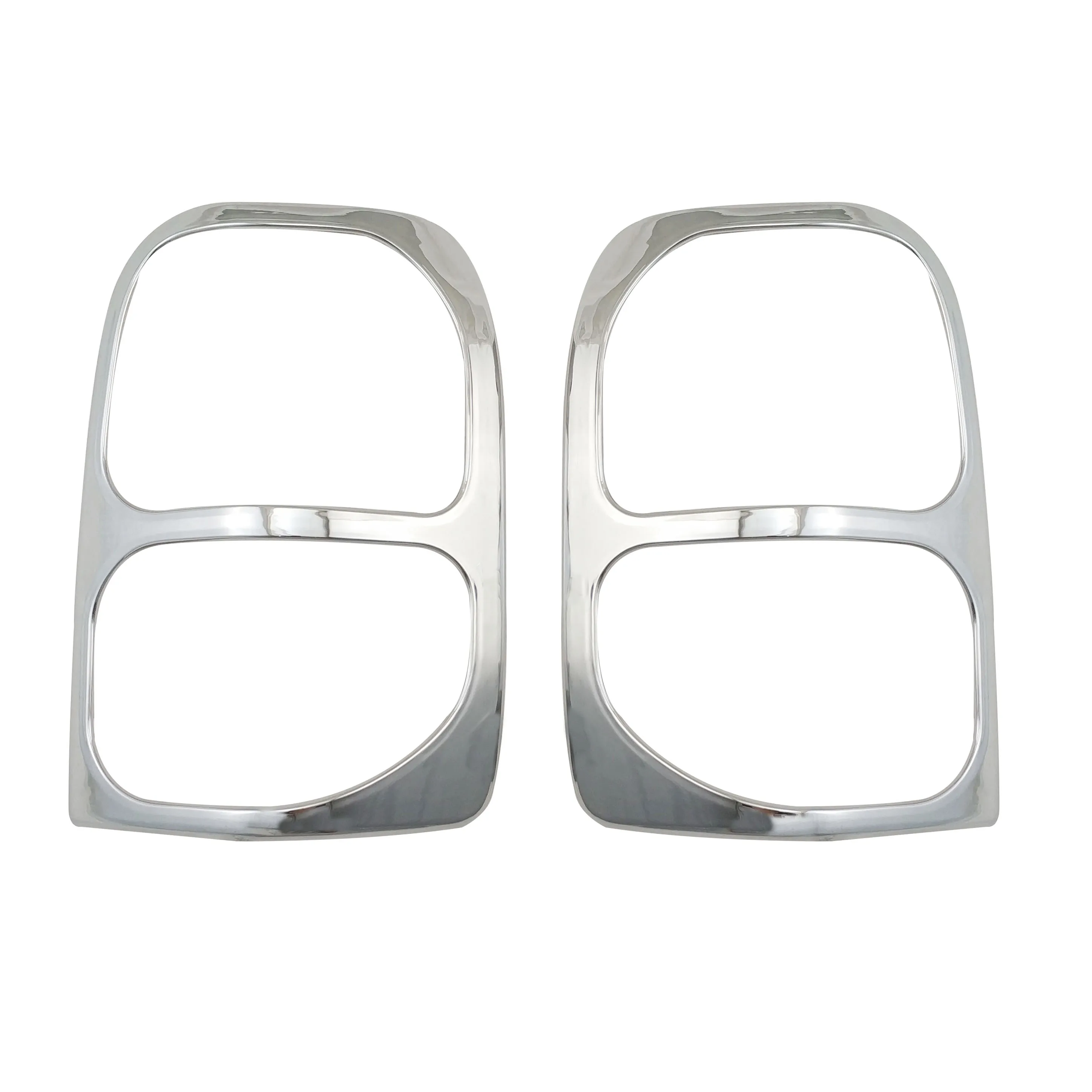 2pcs ABS Chrome Car Accessories Plated Tail Lamp Cover Trim Paste Style For Toyota Hilux Surf 1996 1997 1998 1999