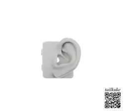 Simulated Soft Pinna White for IEC318-4 Headphone Curve Testing