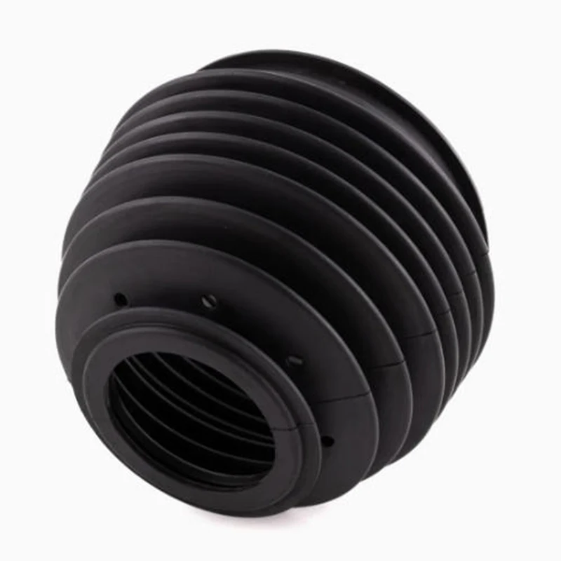 

Cnc Lathe Machining Milling Customized Peek Plastic Rapid Prototype Part Black Rubber Corrugated Protective Sleeve