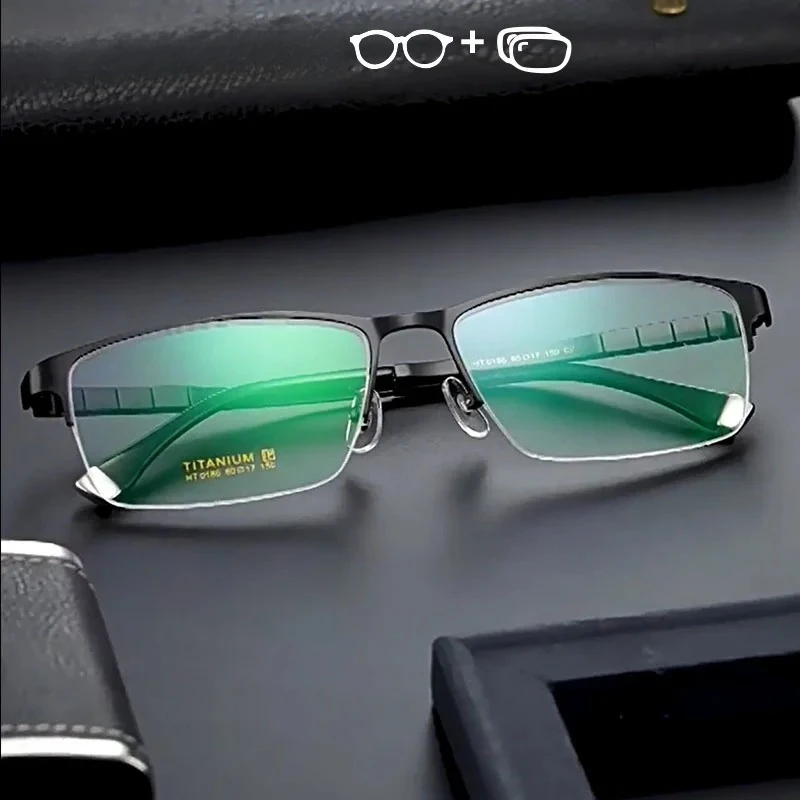 Brez 150 مللي متر النظارات الطبية الرجال مخصص قصر النظر و مد البصر النظارات كبيرة الحجم إطار نظارات بصرية مع الديوبتر