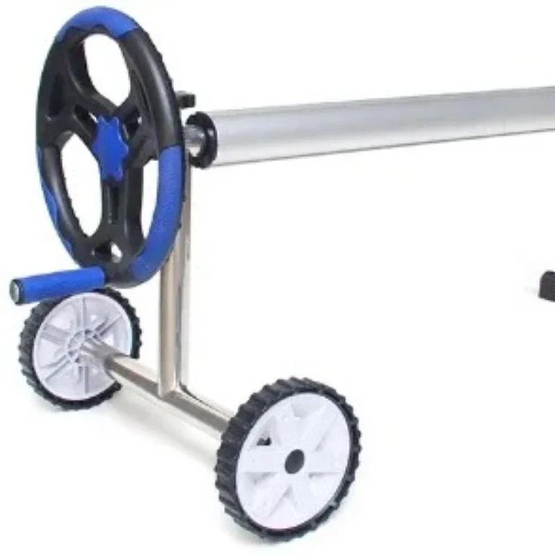 

Solar Waterproof Stainless Steel Pool Cover Roller PE Ground Scroll for Easy Pool Maintenance