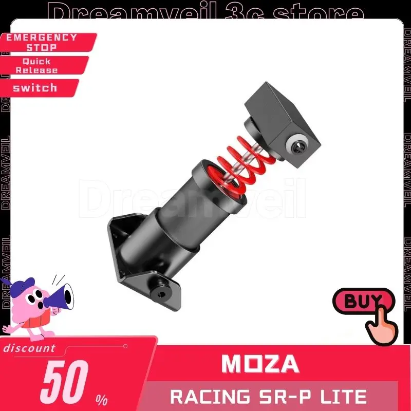 MOZA Racing SR-P Lite Brake Pedal Performance Kit Block Combination Spring & Damping Provides Higher Braking Resistance Custom