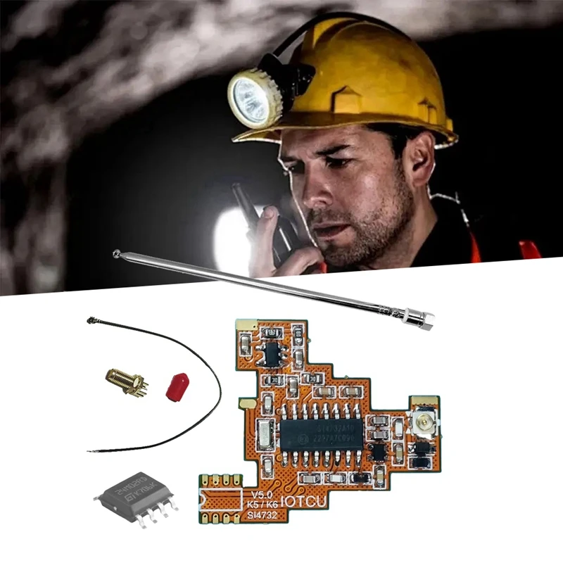 SI4732 V5.0 FPC модуль + чип 2 м + антенна для Quansheng UVK5 UVK6 HF коротковолновый полнодиапазонный/однокрасное приемоперение