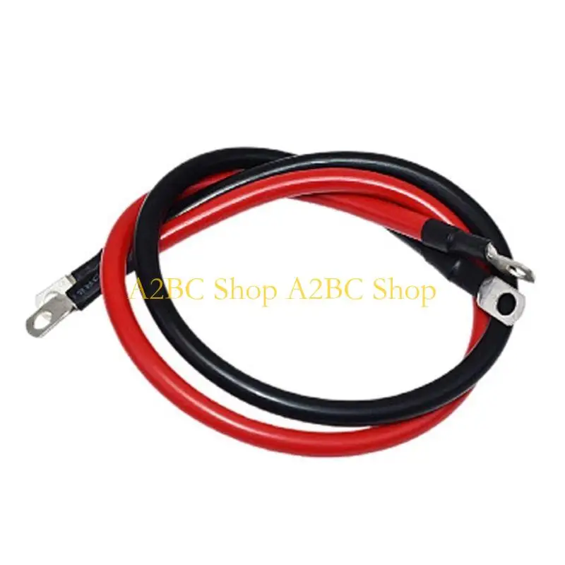 A2BC 5AWG Red + Black Copper Battery Inverter Cable Solar RVs Car Boats Power Wire