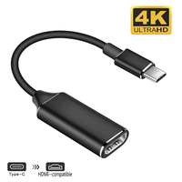 Type C to HDMI-compatible Cable USB C to HDMI Converter Ultra HD 4K USB 3.1 HDTV Cable Adapter for MacBook Samsung Xiaomi Huawei