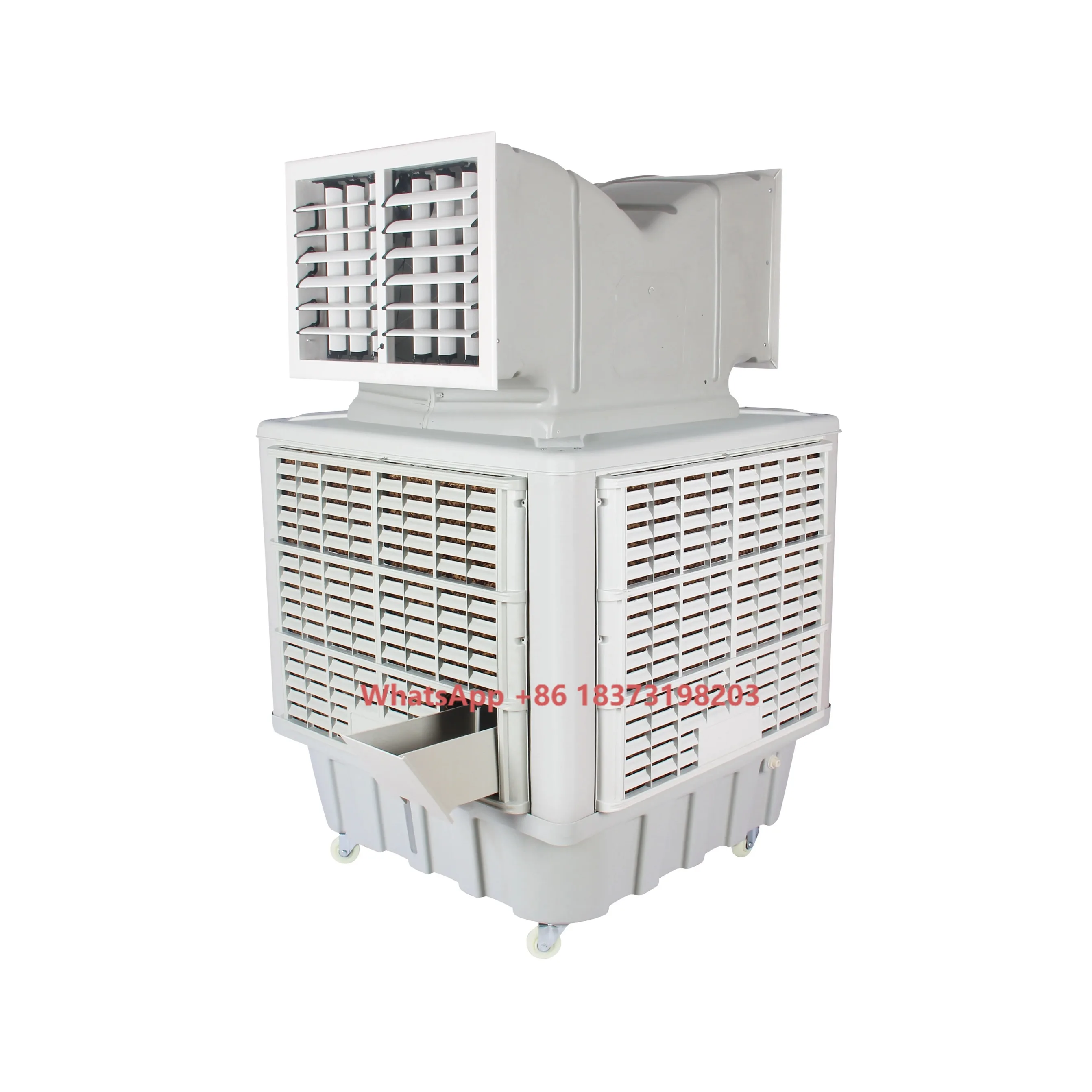 New 220V VRF Type DC Fan Pump Coil Roof-Mounted Evaporative Air Cooler Industrial Water Cooling System for Hotels Marine