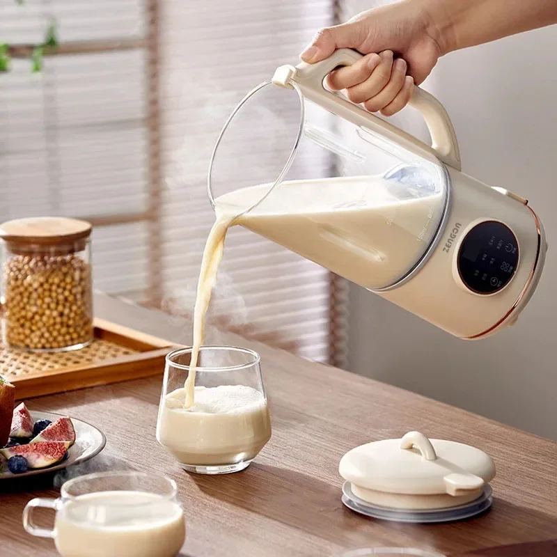 1200ml Soy Milk Machine Electric Juicer Blender Mixer Milk Maker Wall Breaking Machine Rice Paste Maker Breakfast Machine