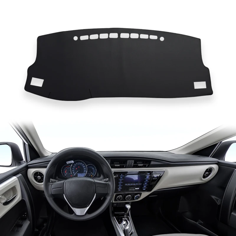 Car Dashboard Covers For Toyota Corolla 2018 2017 2016 2015 2014 Auto Mats Sun Shade Instrume Panel Accessories Waterproof