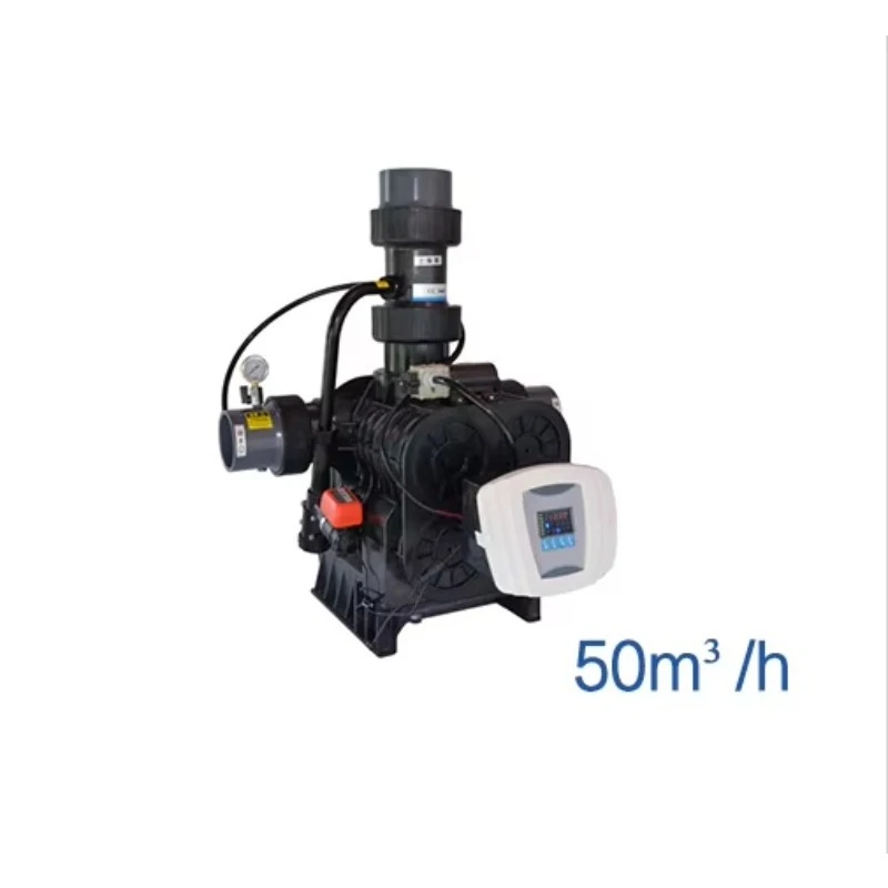 DN80 F96A1 LED Automatic Water Softener Control Valve Ceramic Disk Time Type 50m³/h OEM Customizable