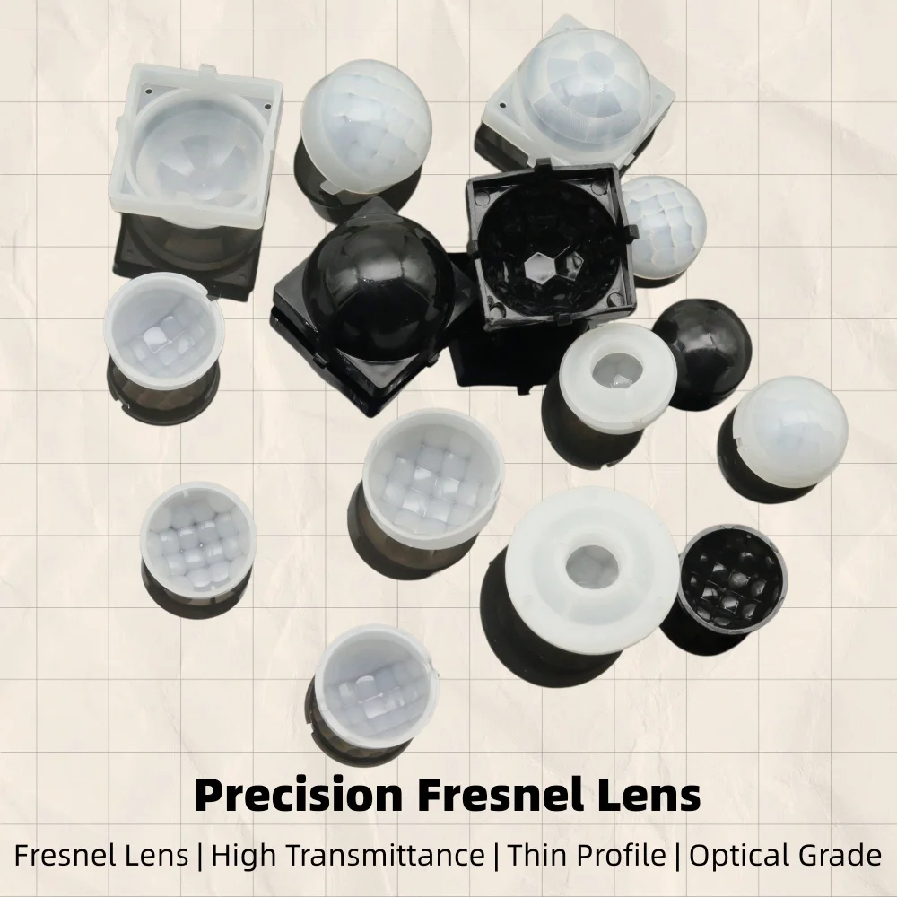 PIR Fresnel Infrared Sensor Lens 120° Motion Detection for LED Light & Solar Module