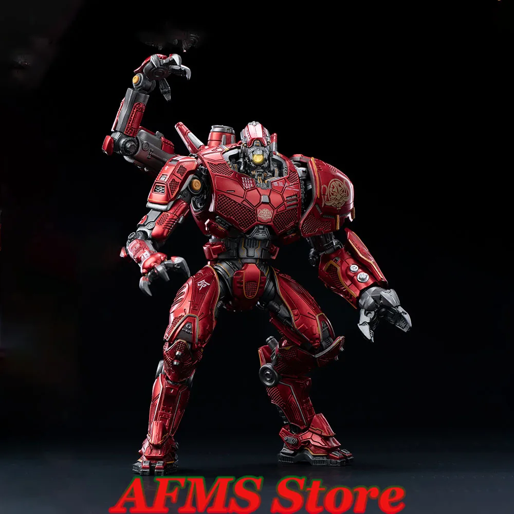 20Cm Robot Krijger Mech Storm Crimson Mech Creatie Mobiele Pvc Actiefiguurmodel Beste Fans Collectie Cadeau