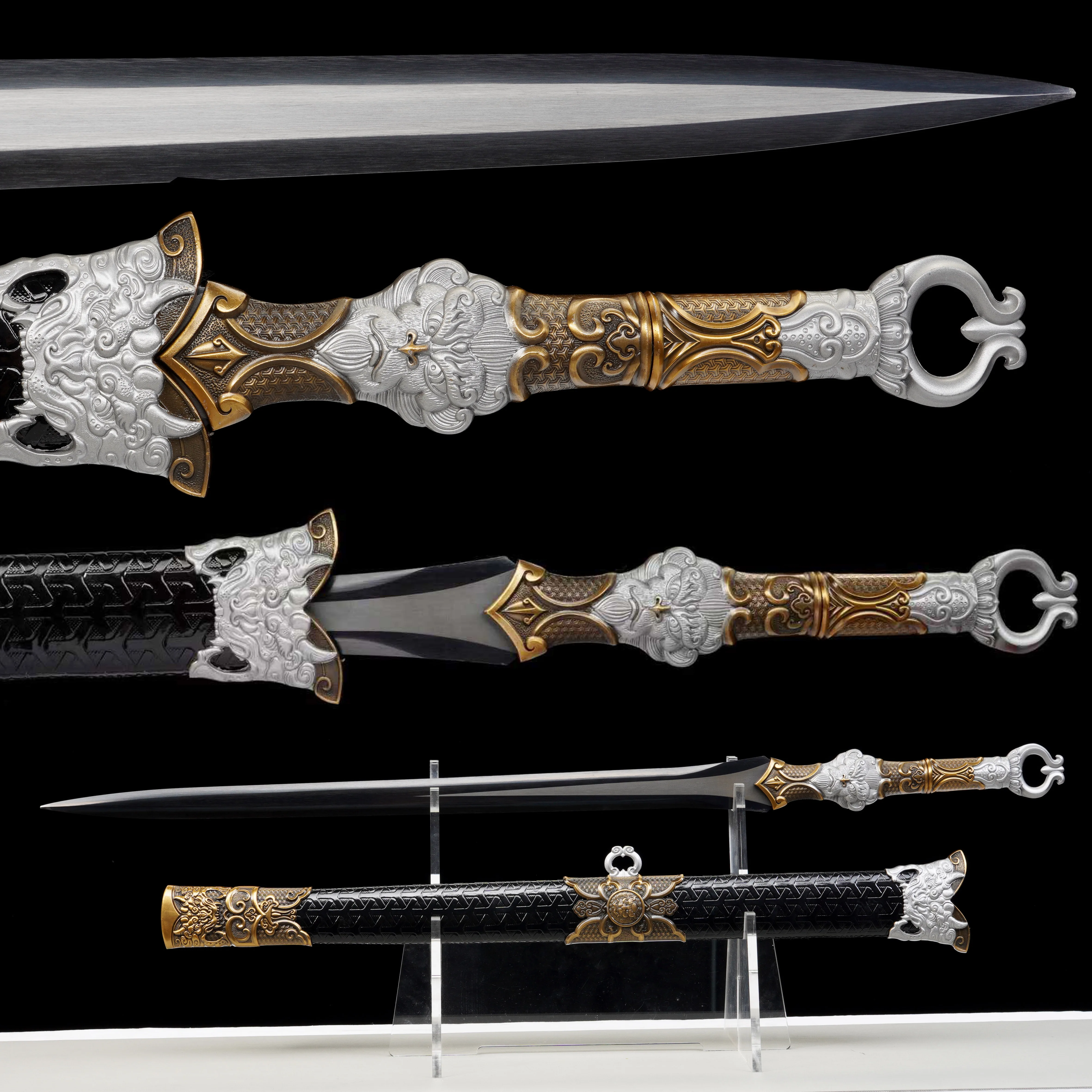 Chinese samurai sword katana, a unique lucky blessing gift for men in the collection of kung fu martial arts by martial arts
