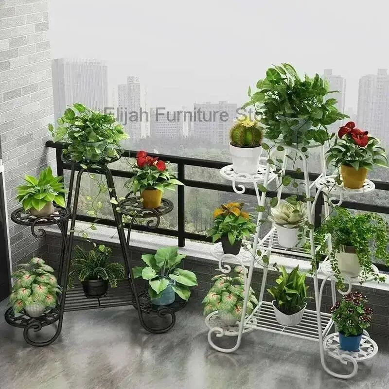 

Accessories Aesthetics Flowers Stand Designer Decorations Minimalist Plant Display Shelf Modern Living Room Plantenrek Furniture