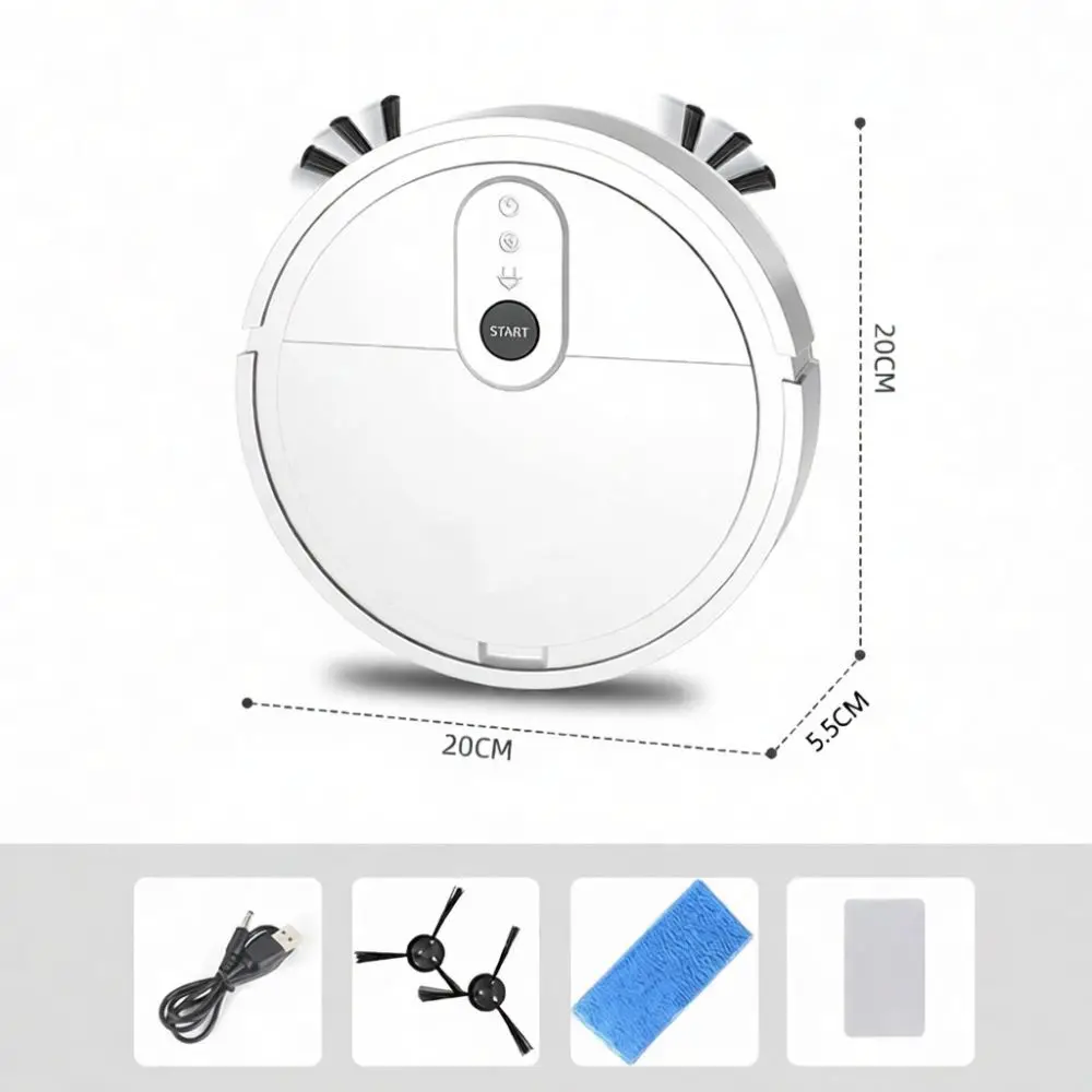 Robot Vacuum Cleaner Automatic Sweeper Mop Machine For Household Floor Dust Pet Hair Removal Daily Cleaning Tool