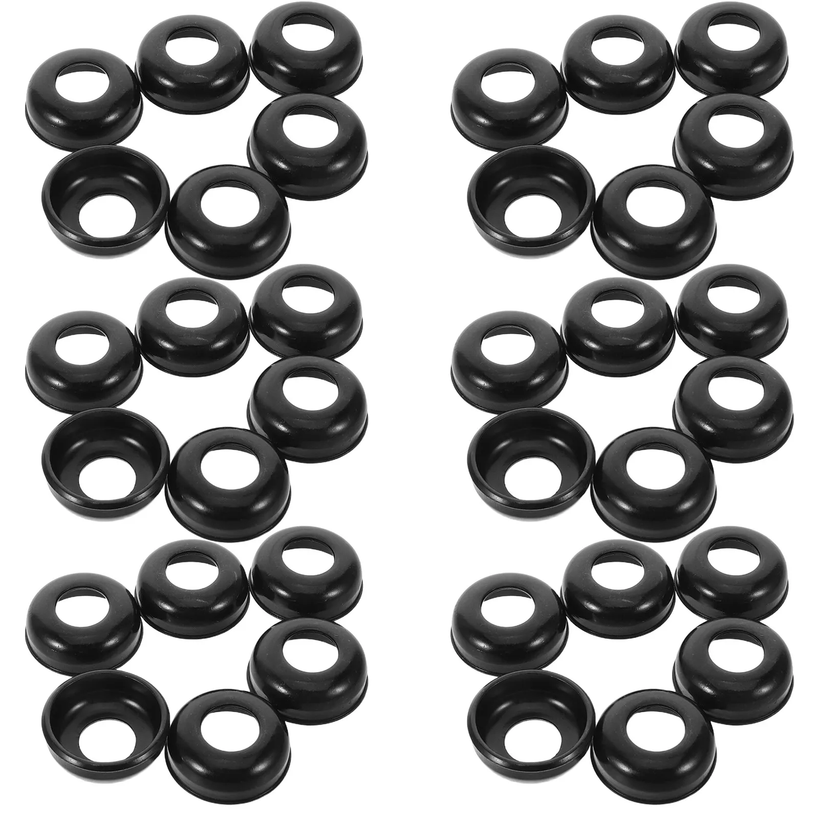 50 unidades de copas de buje de bicicleta, arandelas metálicas delanteras y traseras para reparación y mantenimiento de ejes de bicicleta, compatibles con bicicletas de montaña y carretera, para una conducción suave