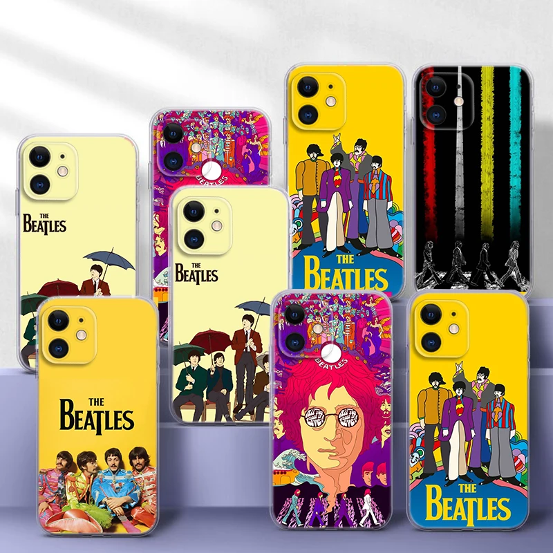 Funda blanda G85 The B-Beatles para Moto G9 Powe One Pro E12 E22I E22 G52 G42 G32 G22 G23 Z2 Z Play P40 P30 Edge 30