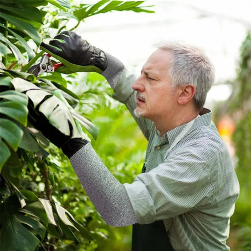 Protège-bras pour coupe d'ecchymoses, protection des avant-bras, protection des bras, degré de brûlure et de chaleur, cuisson et jardinage