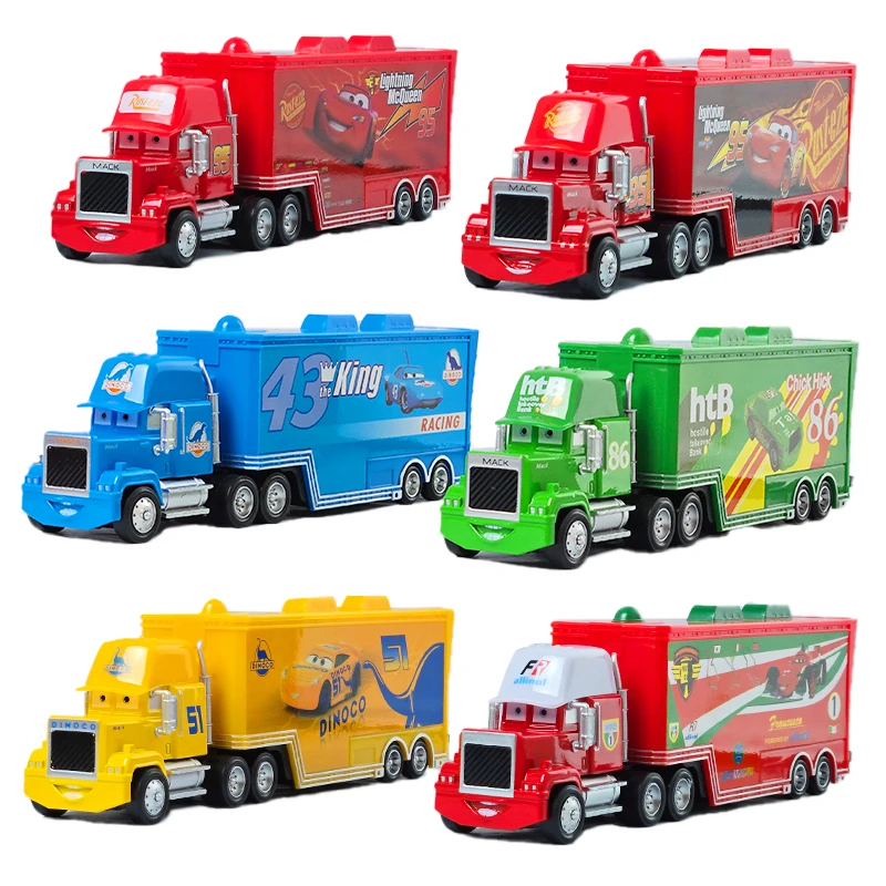 

Disney Pixar Cars 2 Молния Маккуин Mack Грузовик Джексон Шторм Чик Хипс cruz ramirez Сплав орорт Фрэнк Игрушка грузовик 3 подарок ребенку