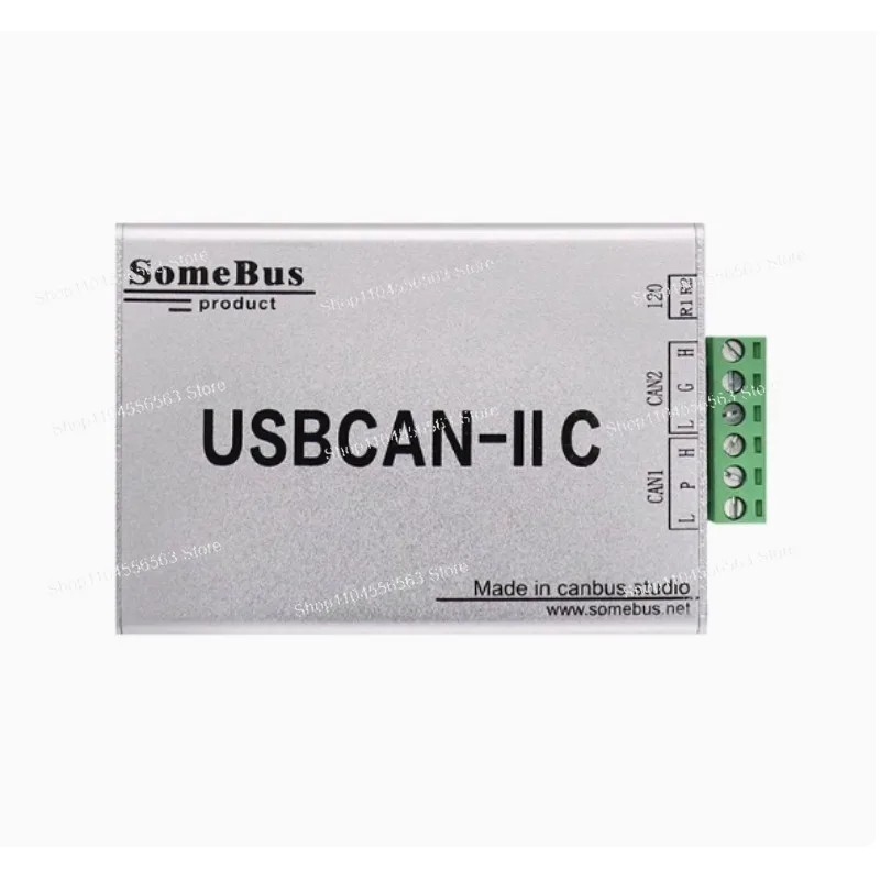 

Модуль USB-CAN USBCAN-II C Анализатор шины USB CAN-карта Новая энергия CAN-отладка автомобиля