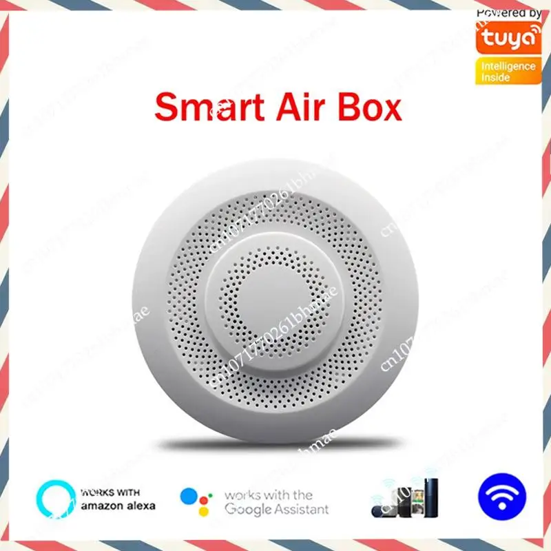 -A21Z Tuya Wifi Monitor de calidad del aire Detector de CO2 para hogar inteligente formaldehído VOC CO2 CH2O Detector de temperatura y humedad